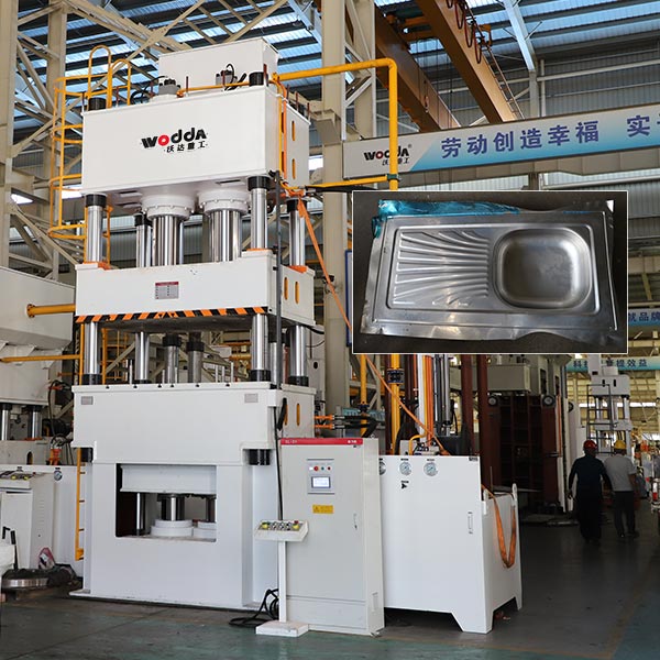 630吨不锈钢水槽拉伸液压机