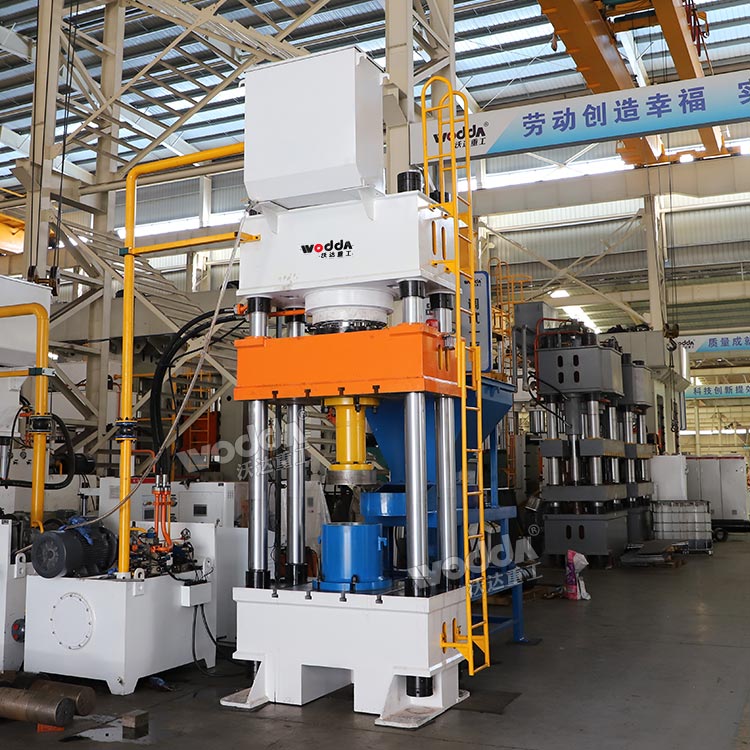 500吨活性炭成型液压机