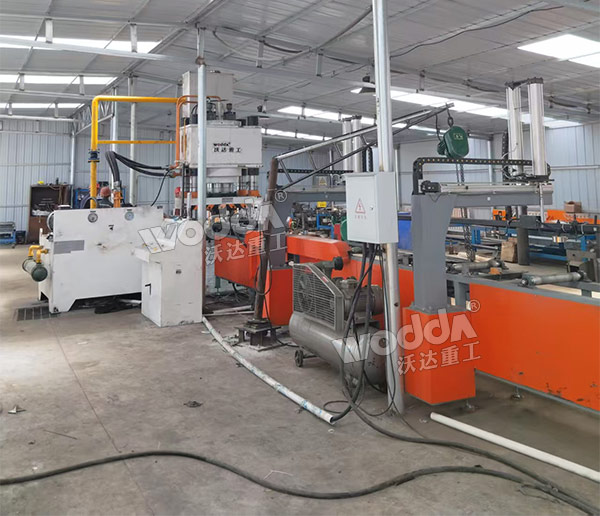 500吨锚杆托盘生产线