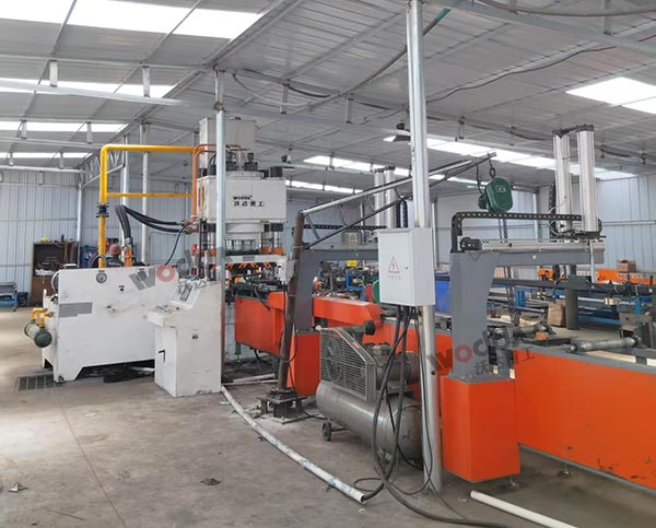 500吨锚杆托盘生产线